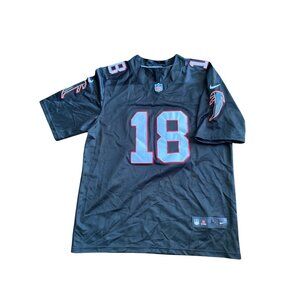 Nike NFL Atlanta Falcons Ridley #18 Black Jersey Size L